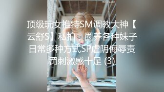 顶级玩女推特SM调教大神【云舒S】私拍，圈养各种妹子日常多种方式SP虐阴侮辱责罚刺激感十足 (3)