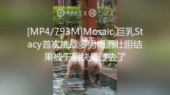 [MP4/793M]Mosaic 巨乳Stacy首次挑战多男喝酒壮胆结果被干到快晕过去了