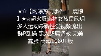 ★☆【网曝热门事件❤️震惊】★☆超火爆吉林女孩岳欣玥多人运动最新性爱视频流出 群P乱操 黑人超屌调教 完美露脸 高清1080P版