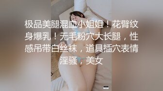 极品美腿混血小姐姐！花臂纹身爆乳！无毛粉穴大长腿，性感吊带白丝袜，道具插穴表情淫骚，美女