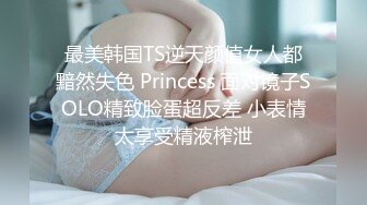 最美韩国TS逆天颜值女人都黯然失色 Princess 面对镜子SOLO精致脸蛋超反差 小表情太享受精液榨泄