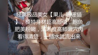 经典极品美女【果儿-珊珊猫】，模特身材超高颜值，鲍鱼肥美粉嫩，清晰度高鲜嫩穴肉看得清楚，一插水就流出来