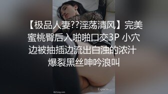 【极品人妻??淫荡清风】完美蜜桃臀后入啪啪口交3P 小穴边被抽插边流出白浊的浓汁 爆裂黑丝呻吟浪叫