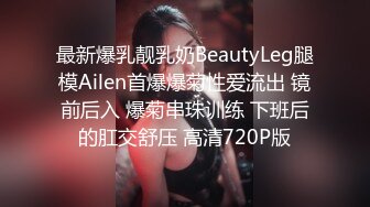 最新爆乳靓乳奶BeautyLeg腿模Ailen首爆爆菊性爱流出 镜前后入 爆菊串珠训练 下班后的肛交舒压 高清720P版