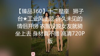 【臻品360】十二星座♌狮子台★工业风主题 许久未见的情侣开房 衣服没脱女友就骑坐上去 身材真不错 高清720P版