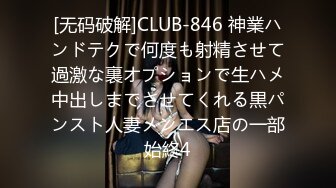 [无码破解]CLUB-846 神業ハンドテクで何度も射精させて過激な裏オプションで生ハメ中出しまでさせてくれる黒パンスト人妻メンエス店の一部始終4