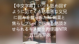 【中文字幕】いつも舐め回すように见てくる粘着质な义兄に弱みを握られた私 媚薬と焦らしプレイで何度も絶顶させられるキメセク肉便器NTR 五日市芽依