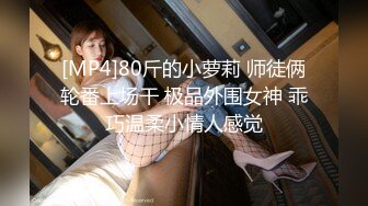 [MP4]80斤的小萝莉 师徒俩轮番上场干 极品外围女神 乖巧温柔小情人感觉